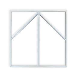 ENER-J 60x60cm LED Frame Panel Light 6000K with Blue Arrow Design 40W in White - Size: 60x60 cm