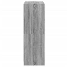 Berkfield Home Highboard with Doors Grey Sonoma 68x37x109 cm Engineered Wood - Size: 68 x 37 x 109 cm - thumbnail 8