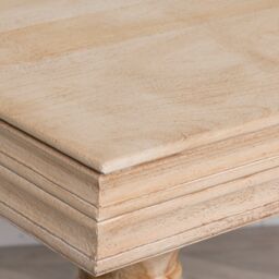 Glasstone 180cm Wooden Console Table with Drawers in Light Brown - thumbnail 6