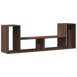 Berkfield Home TV Cabinets 2 pcs Brown Oak 75x30x50 cm Engineered Wood - Size: 75 x 30 x 50 cm - thumbnail 2