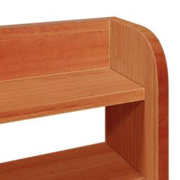 Berkfield Home Bed Frame with Headboard Wax Brown 150 x 200 cm Solid Pine Wood - thumbnail 9