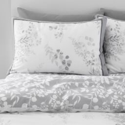 GAVENO CAVAILIA Perla Printed Duvet Cover in Grey - Size: Double - thumbnail 3