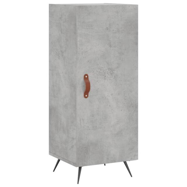 Berkfield Home Sideboard Concrete Grey 34.5x34x90 cm Engineered Wood - image 1