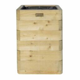 Rowlinsons Marberry Tall Planter - L57 x W40 x H40 cm in Brown - thumbnail 2