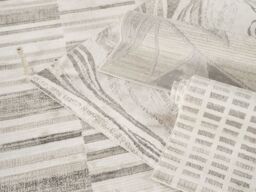 Desire Rugs Mabel Modern Contemporary Living Room Area Rug - Patch Design in Stone - Size: 200 cm x 290 cm - thumbnail 7