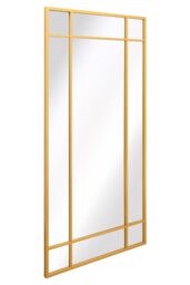 "MirrorOutlet Gold Contemporary Wall & Leaner Mirror 71"" X 33"" (180 x 85CM) - Size: 1 Pack" - thumbnail 4