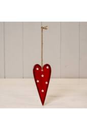 KDMD Rustic Red Ornament 13cm