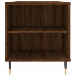 Berkfield Home Modern Coffee Table Brown Oak 102x44.5x50 cm Engineered Wood - thumbnail 7