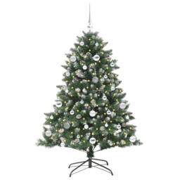 Berkfield Home Modern Artificial Christmas Tree with Stand Green 105 x 105 x 150 cm