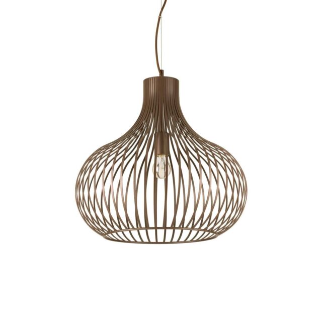 Netlighting Onion 1 Light Ceiling Pendant Brown - image 1