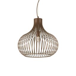 Netlighting Onion 1 Light Ceiling Pendant Brown - thumbnail 1