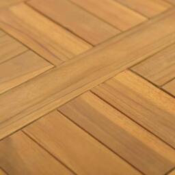 Berkfield Home Square Table Top 40x40x2.5 cm Solid Wood Teak in Brown - thumbnail 5