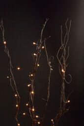 Orsina Ventana Natural 80 Lights Colour Twigs with EU Plug in Brown - thumbnail 2