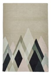 The Rug Shop UK Beige Handmade Abstract Polyester Luxurious Easy To Clean Area Rug - Size: 150 cm x 230 cm - thumbnail 9