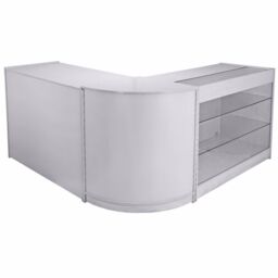 Monstershop Mars Brilliant White Shop Counter & Retail Display Set - thumbnail 1