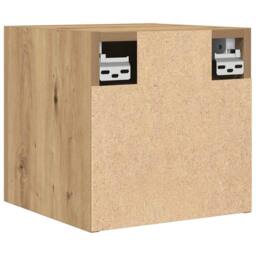 Berkfield Home Wall Mounted TV Cabinet Artisan Oak 30.5x30x30 cm in Brown - thumbnail 6