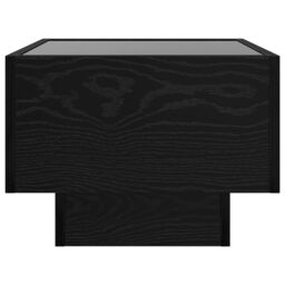 Berkfield Home Side Table Black oak 40 x 40 x 30 cm Engineered wood - thumbnail 8