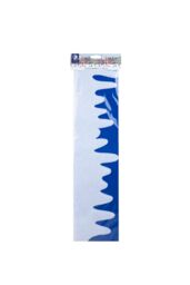 VFM e-Store Decorative Icicle Fringe for Christmas (15cm x 180cm) in White - Size: 15 cm x 180 cm - thumbnail 1