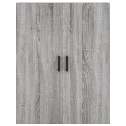 Berkfield Home Highboard Grey Sonoma 69.5x34x180 cm Engineered Wood - thumbnail 6