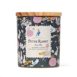 Peter Rabbit Pink Peony Blossom Scented Candle 1 Wick Wood Lid 30hr Burn - Size: Medium - thumbnail 4
