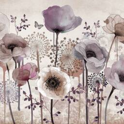 Superfresco Easy Poppy Purple Print To Order 3m x 2.8m Mural - thumbnail 2