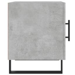 Berkfield Home Modern Bedside Cabinets 2 pcs Concrete Grey 40x40x50 cm Engineere - Size: 40 x 40 x 50 cm - thumbnail 8