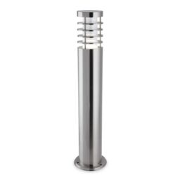 Netlighting Tamar Outdoor Integrated LED Bollards Stainless Steel IP44 in Grey