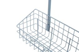 Orsina Efficient Over The Door Grey Finish Hanger Shelf, Smart Over Door Coat Hanger, Sturdy Design Hanging Rack - thumbnail 3