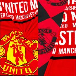 Manchester United FC Glory Fleece Blanket in Red - Size: Crib - thumbnail 2