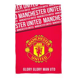 Manchester United FC Glory Fleece Blanket in Red - Size: Crib - thumbnail 1