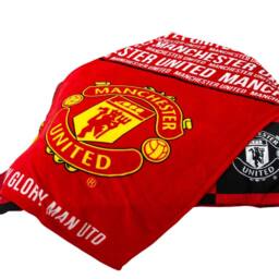 Manchester United FC Glory Fleece Blanket in Red - Size: Crib - thumbnail 3