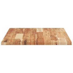 Berkfield Home Versatile Bathroom Vanity Top Oil Finished 60x50x2 cm Solid Wood in Brown - Size: 60 x 50 x 2 cm - thumbnail 5