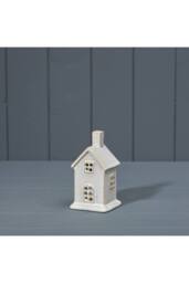 KDMD White Cosy Ceramic House Tealight Holder - thumbnail 2