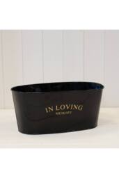KDMD Black Zinc Memorial Trough - thumbnail 1