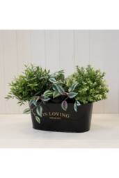 KDMD Black Zinc Memorial Trough - thumbnail 2