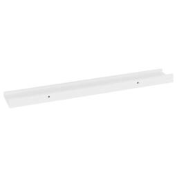 Berkfield Home Wall Shelves 4 pcs White 60x9x3 cm - Size: 60 x 9 x 3 cm - thumbnail 6