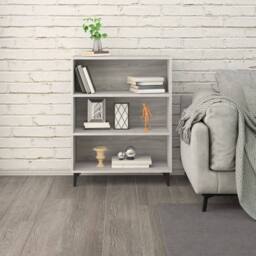Berkfield Home Sideboard Grey Sonoma 69.5x32.5x90 cm Engineered Wood - thumbnail 6