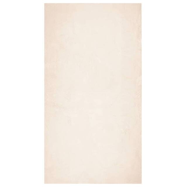 Berkfield Home Rug HUARTE Short Pile Soft & Washable Beige 60x110 cm - Size: Medium - image 1