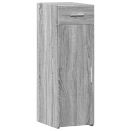 Berkfield Home Sideboard Grey Sonoma 30x42.5x93 cm Engineered Wood - thumbnail 2