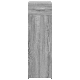 Berkfield Home Sideboard Grey Sonoma 30x42.5x93 cm Engineered Wood - thumbnail 4