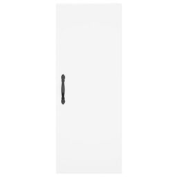 Berkfield Home Wall Mounted Cabinet White 34.5x34x90 cm Engineered Wood - thumbnail 6