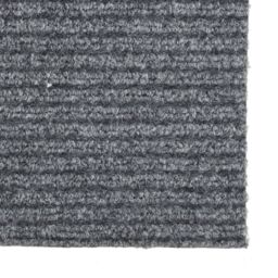 Berkfield Home Dirt Trapper Carpet Runner 100x350 cm Grey - Size: 100 cm diameter - thumbnail 4