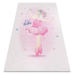 RugsX Bambino Rug in Pink - Size: 80 cm x 150 cm - thumbnail 1
