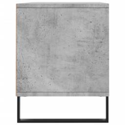 Berkfield Home TV Cabinet Concrete Grey 100x34.5x44.5 cm Engineered Wood - thumbnail 7