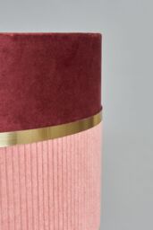 BHS Lighting Violet 30cm Easy Fit Light Shade in Pink - thumbnail 3