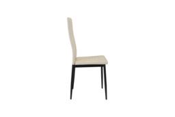 Outdoor Living San Diego Marble Top Dining Table with Emily Leather Chairs in Pink - thumbnail 8