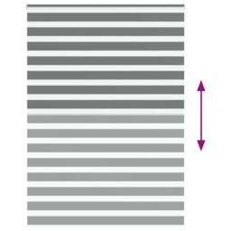 Berkfield Home Elegant Zebra Blind Dark Grey 160x230 cm Fabric Width 155.9 cm Po - thumbnail 5