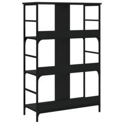 Berkfield Home Bookshelf Black 78.5x33x117.5 cm Engineered Wood - thumbnail 6