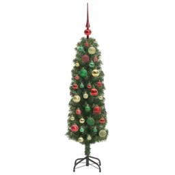 Berkfield Home Artificial Christmas Tree with 150 LEDs with Stand Green 120 cm - thumbnail 6