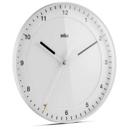 Braun Classic 30cm Analogue Wall Clock in White - thumbnail 2